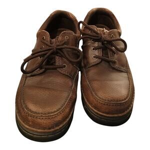 Streetcars Men’s Shoes Oxford Leather Brown Size 10.5 M Vintage